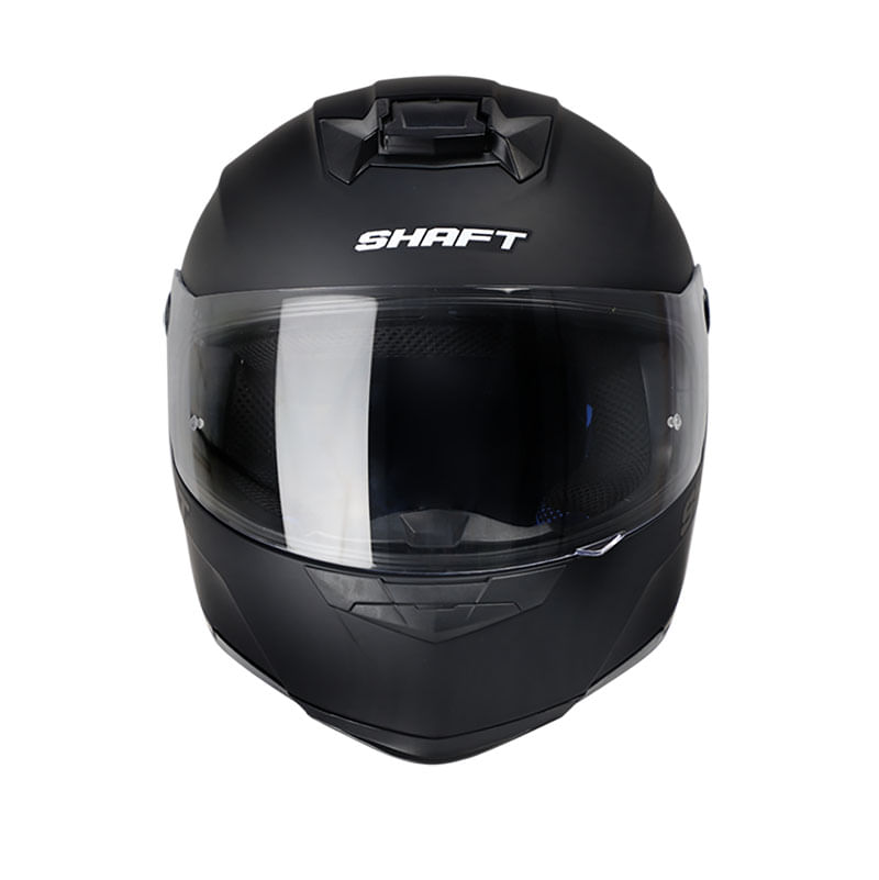 Casco negro mate discount shaft