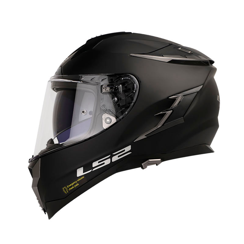 Casco Moto Ls2 Integral 327 Challenger Allert Con Pinlock