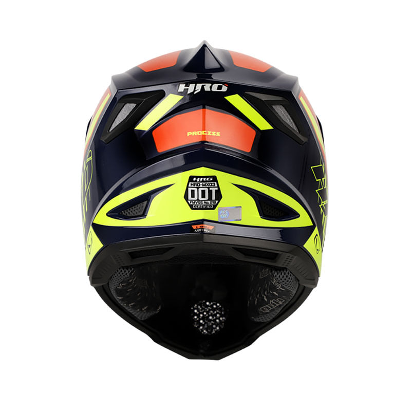 Casco Moto Hro Mx-03 proop gr.m n7 motocross enduro