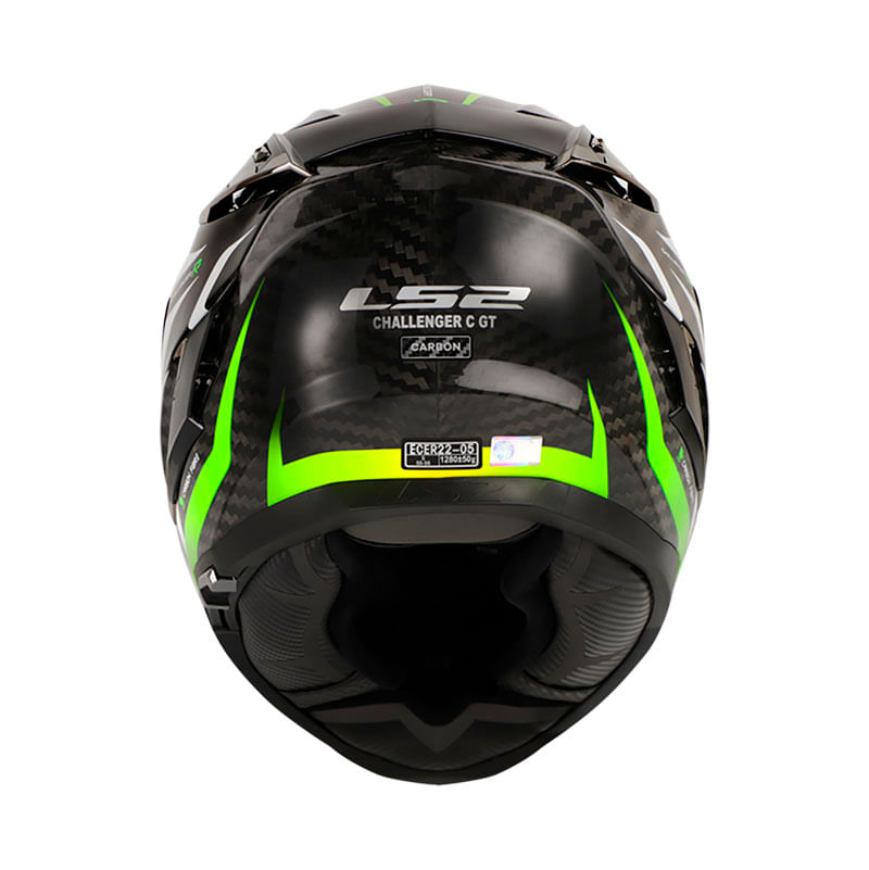 LS2 Helmets Citation Casco integral de motocicleta, con parasol