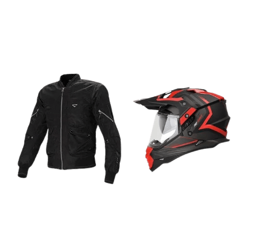 Combo 1: Chaqueta + Casco