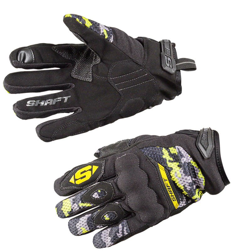 textil-guante-shaft-mesh-negro-amarillo-neon
