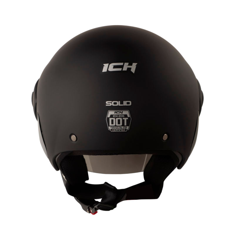 casco-abierto-ich-205-solid-negro-plateado-humo-claro-iridium-plateado