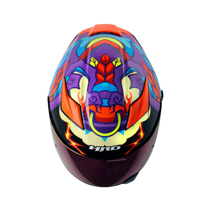 casco-integral-hro-514dv-evo-hawardian-morado-naranja-neon-humo-claro-iridium-morado