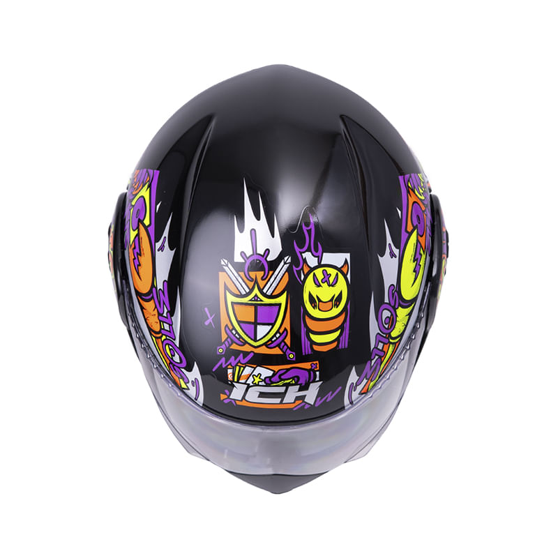 casco-abatible-ich-3110-s-renfex-negro-amarillo-neon-transparente