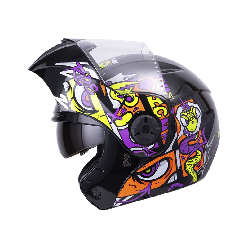 casco-abatible-ich-3110-s-renfex-negro-amarillo-neon-transparente