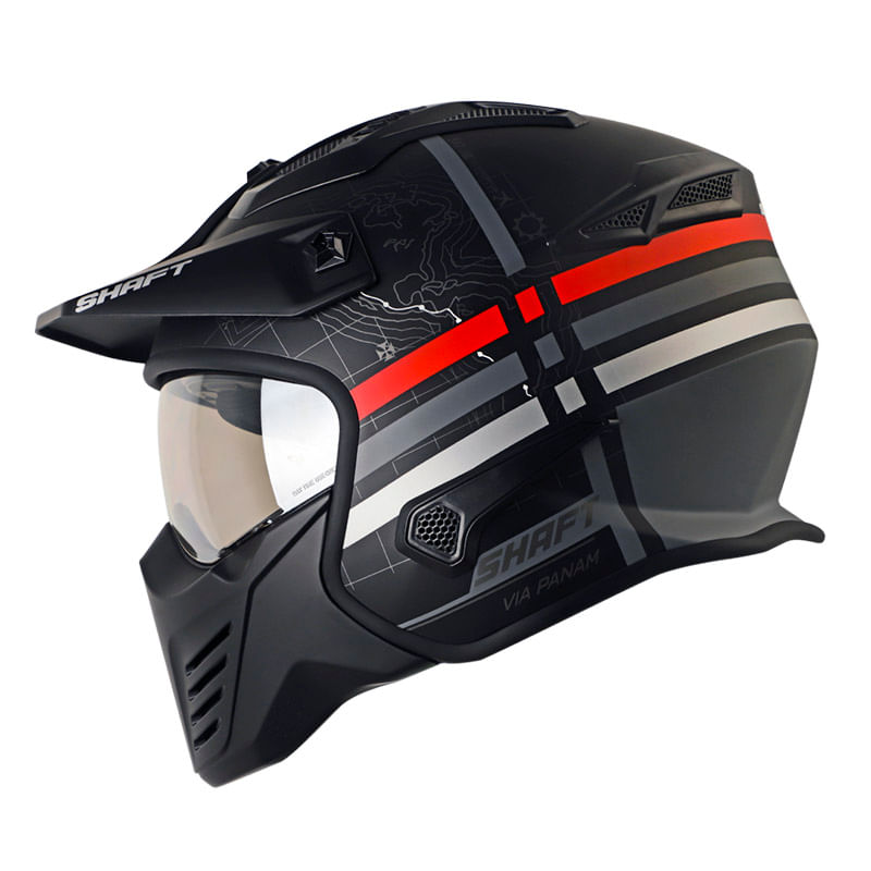 casco-abiertoacc-shaft-sh-225pilot_evo-panam-negro-rojo-transparente-iridium-plateado
