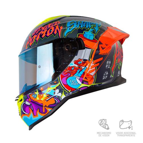 Casco SHAFT SH-598GTR Abracadabra