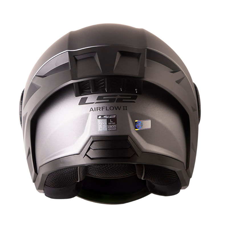 casco-abierto-ls2-of616-solid-gris-metalico-humo-revo-morado