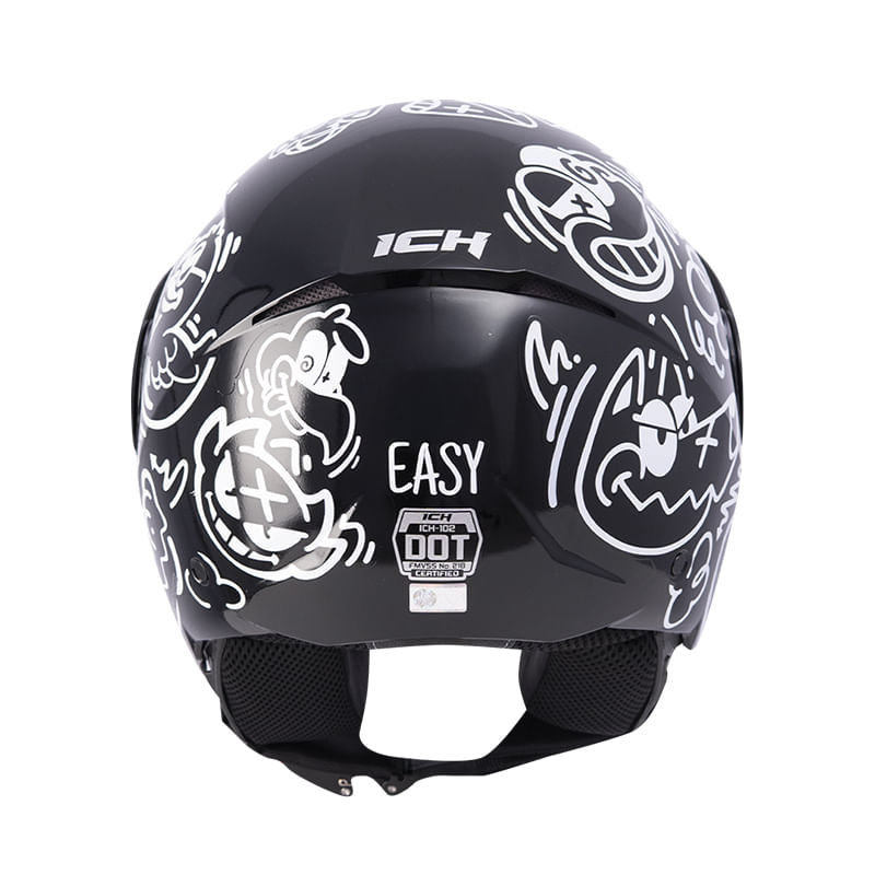 casco-abierto-ich-102-easy-negro-blanco-transparente