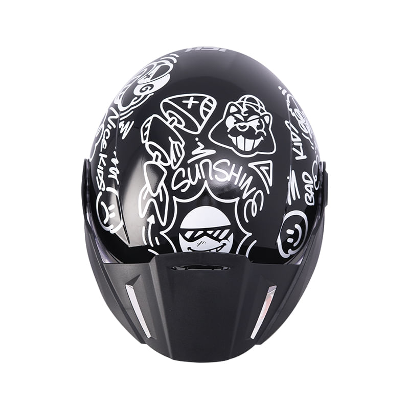 casco-abierto-ich-102-easy-negro-blanco-transparente
