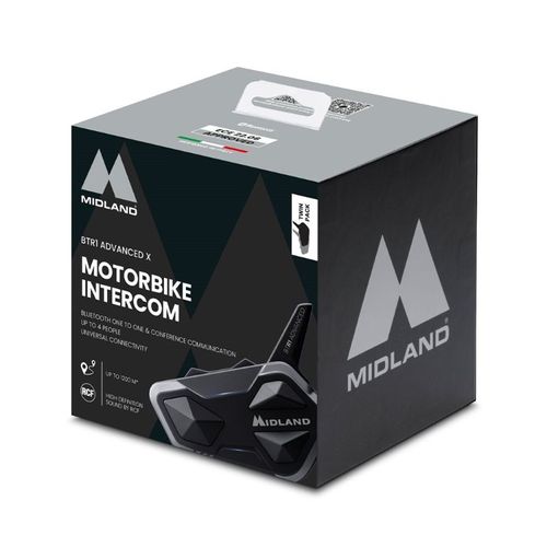 Accesorio Intercomunicador MIDLAND BTR1_ADVANCED_X_DUO
