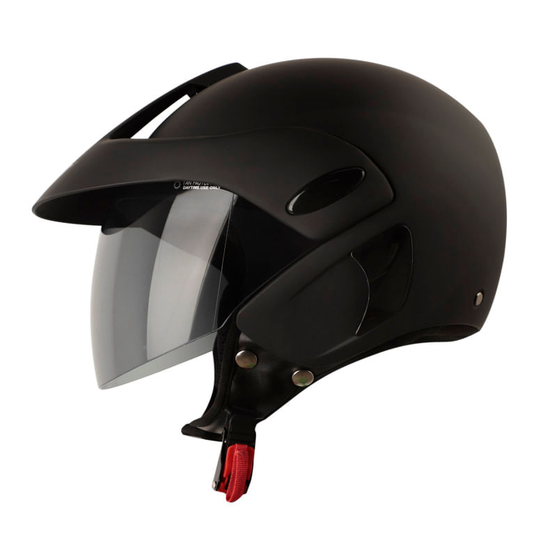 casco-abierto-ich-205-solid-negro-plateado-humo-claro