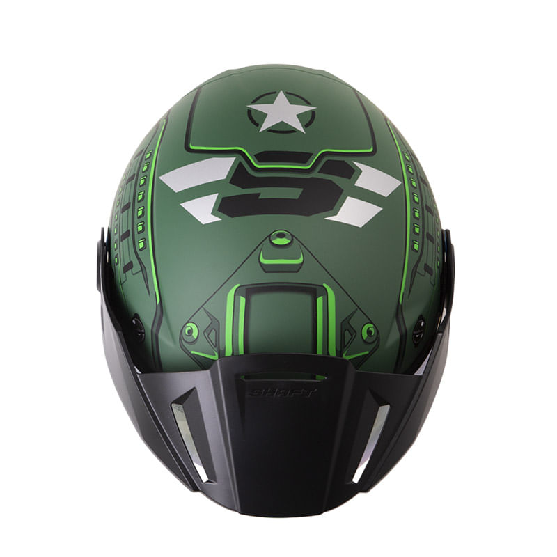 casco-abierto-shaft-sh-212-ballistic-verde-oscuro-negro-humo-claro-iridium-rojo