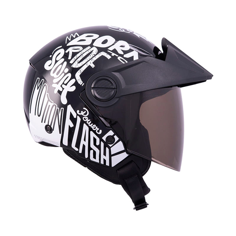 casco-abierto-ich-102-rumble-negro-blanco-humo