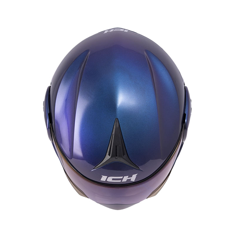 casco-abatible-ich-3110-solid-camaleon-azul-azul