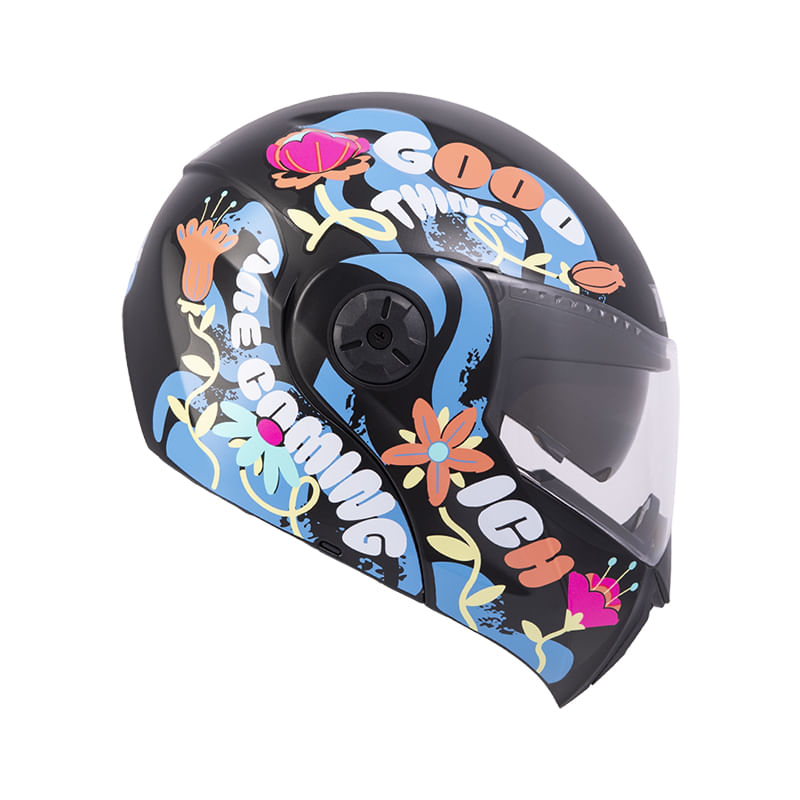 casco-abatible-ich-3110-s-flower_up-negro-naranja-transparente