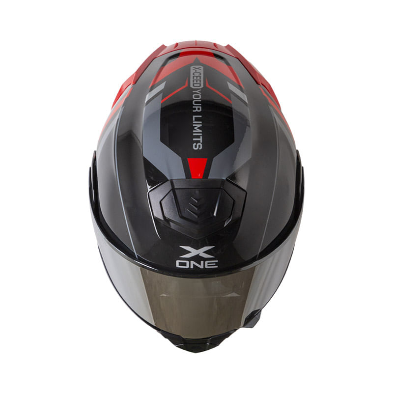 casco-abatible-x-one-x-3000rs-creator-negro-rojo-humo-iridium-plateado