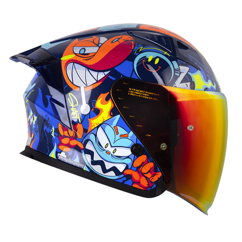 casco-abierto-shaft-sh-226-gt-invader-azul-oscuro-naranja-neon-humo-revo-rojo