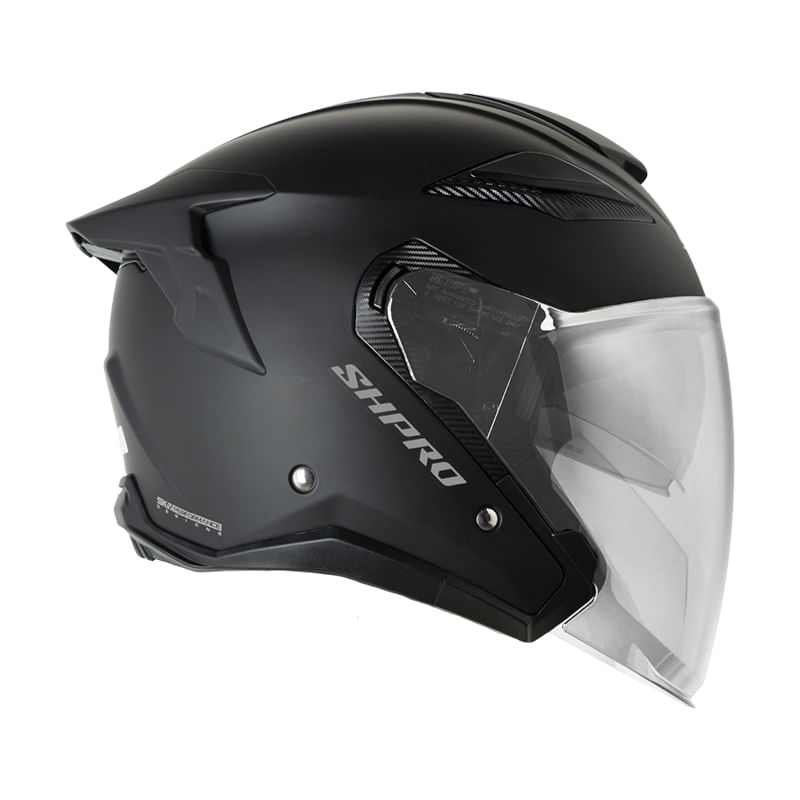 casco-abierto-shaft-pro-shpro-343dv-solid-negro-plateado-humo-iridium-plateado