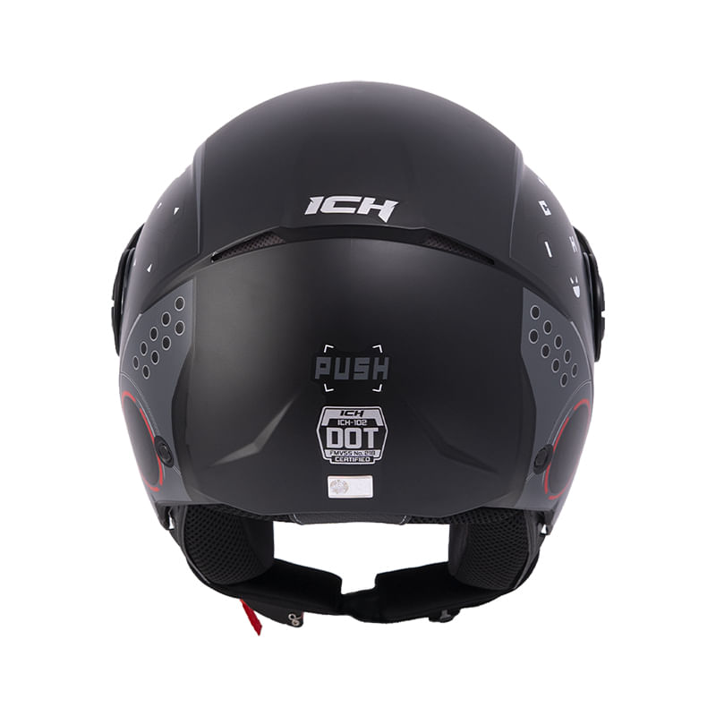 casco-abierto-ich-102-push-negro-gris-oscuro-silver