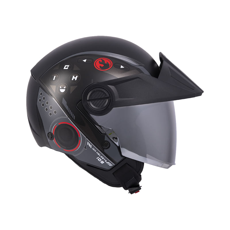 casco-abierto-ich-102-push-negro-gris-oscuro-silver