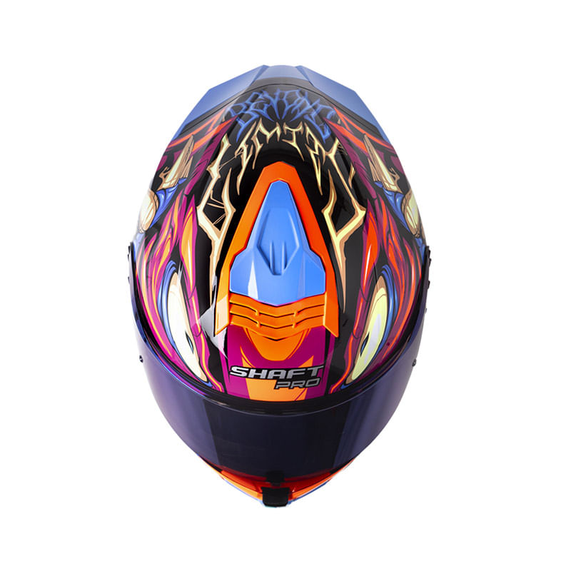 casco-integral-shaft-pro-shpro-609-venom-horror-negro-naranja-neon-humo-claro-iridium-azul