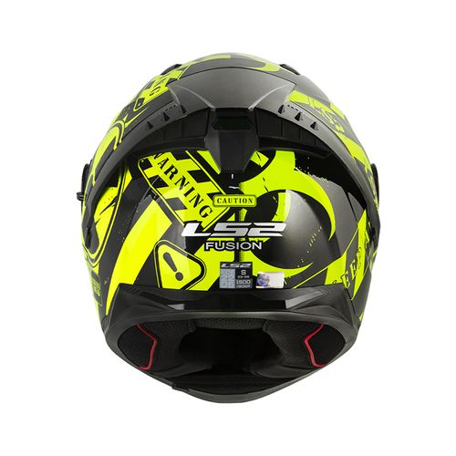 Casco LS2 FF806 FUSION Caution