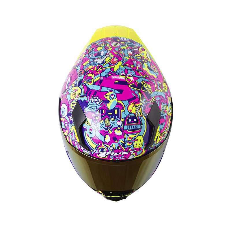 casco-integral-shaft-sh-562-r-toon-world-morado-amarillo-neon-humo-claro-iridium-morado