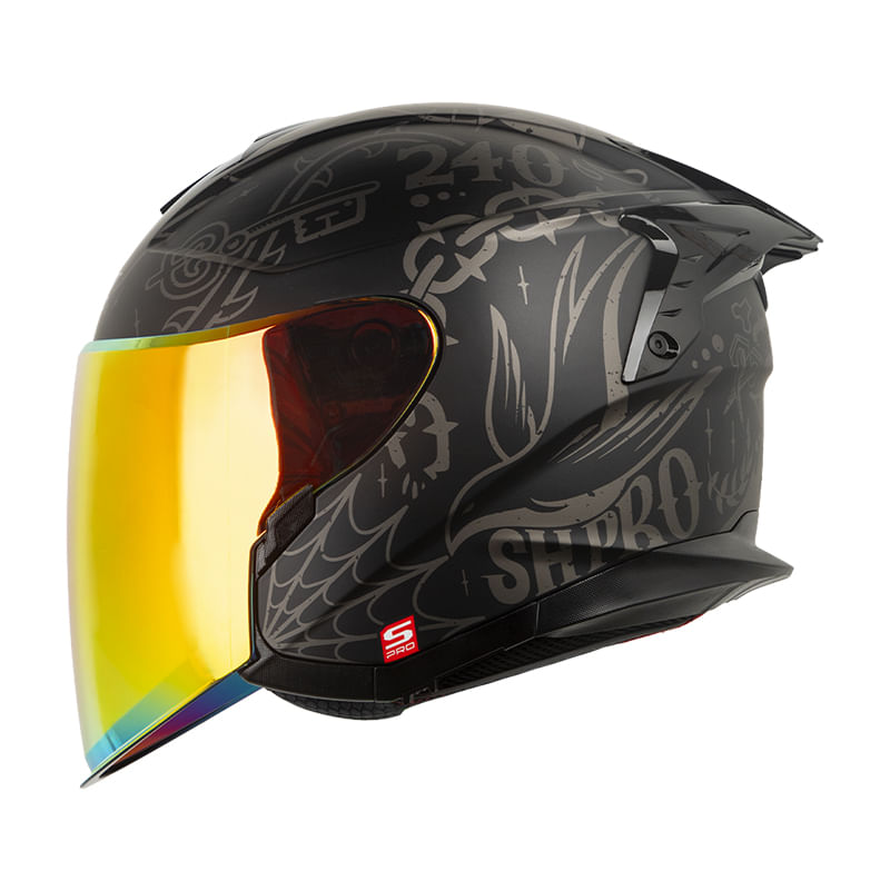 casco-abierto-shaft-pro-shpro-240dv-classic-negro-gris-oscuro-humo-revo-rojo