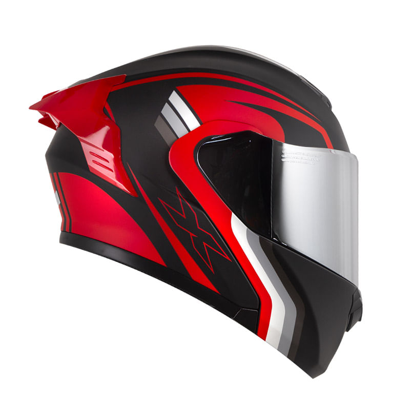 casco-abatible-x-one-x-3000rs-clarux-negro-rojo-humo-claro-iridium-plateado