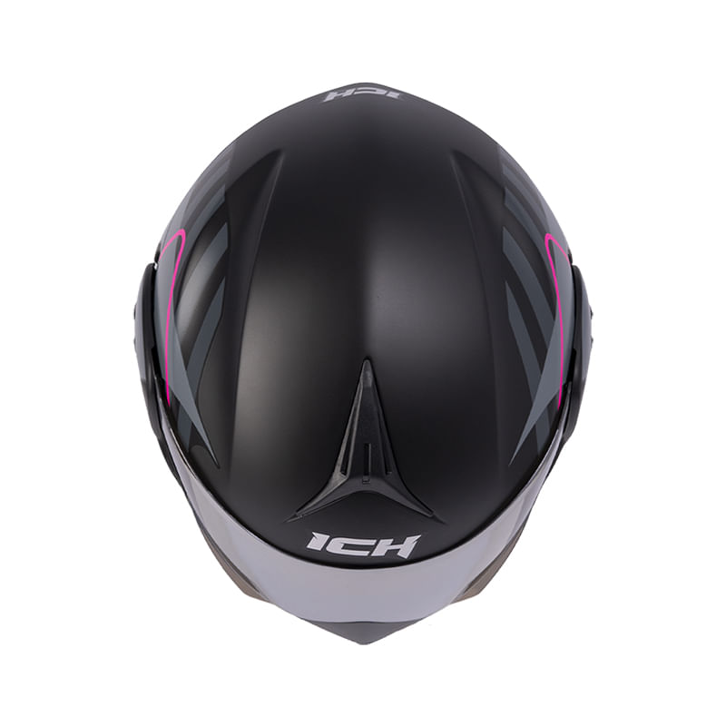 casco-abatible-ich-3110-buzz-negro-fucsia-silver