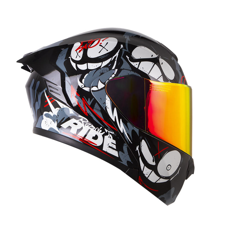 casco-abatible-x-one-x-3000rs-xmiley-negro-gris-claro-humo-revo-rojo