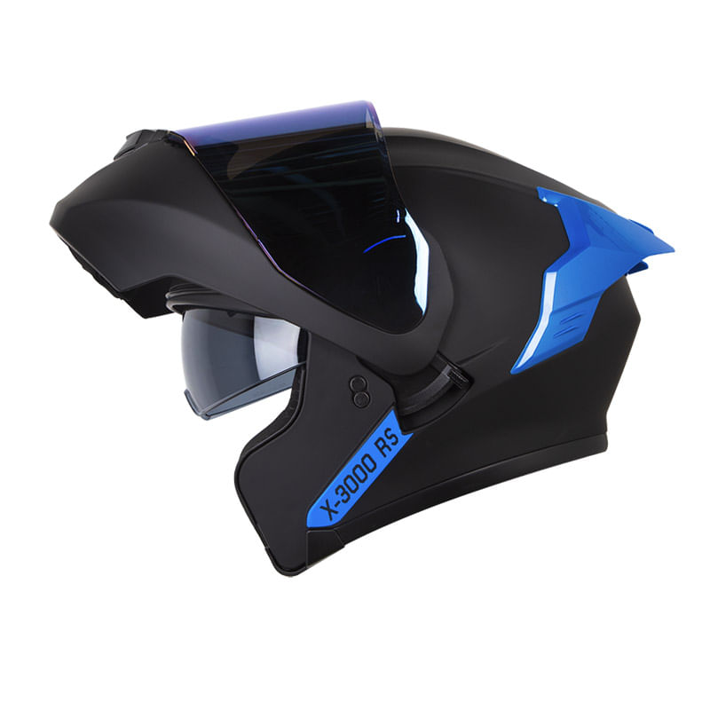 casco-abatible-x-one-x-3000rs-solid-negro-azul-humo-claro-iridium-azul