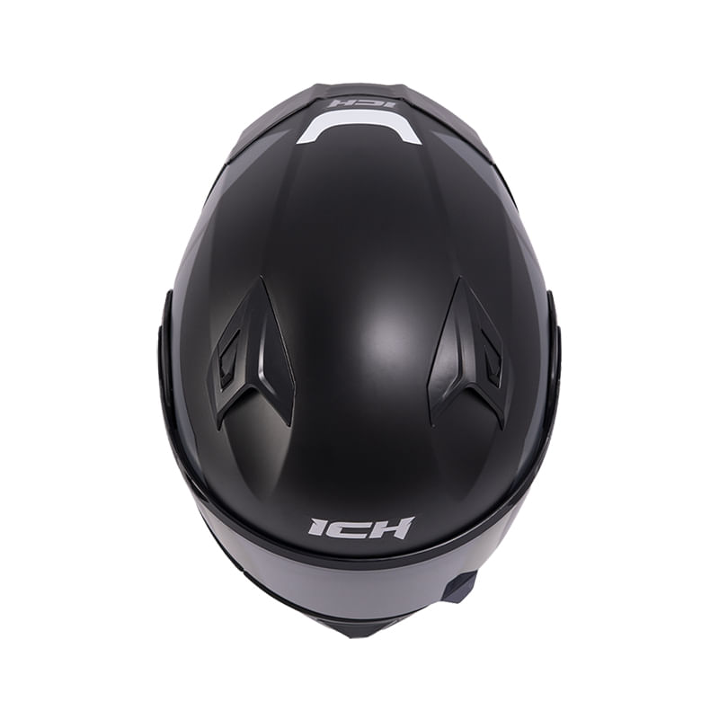 casco-abatible-ich-3120-pico-negro-gris-oscuroblanco-humo