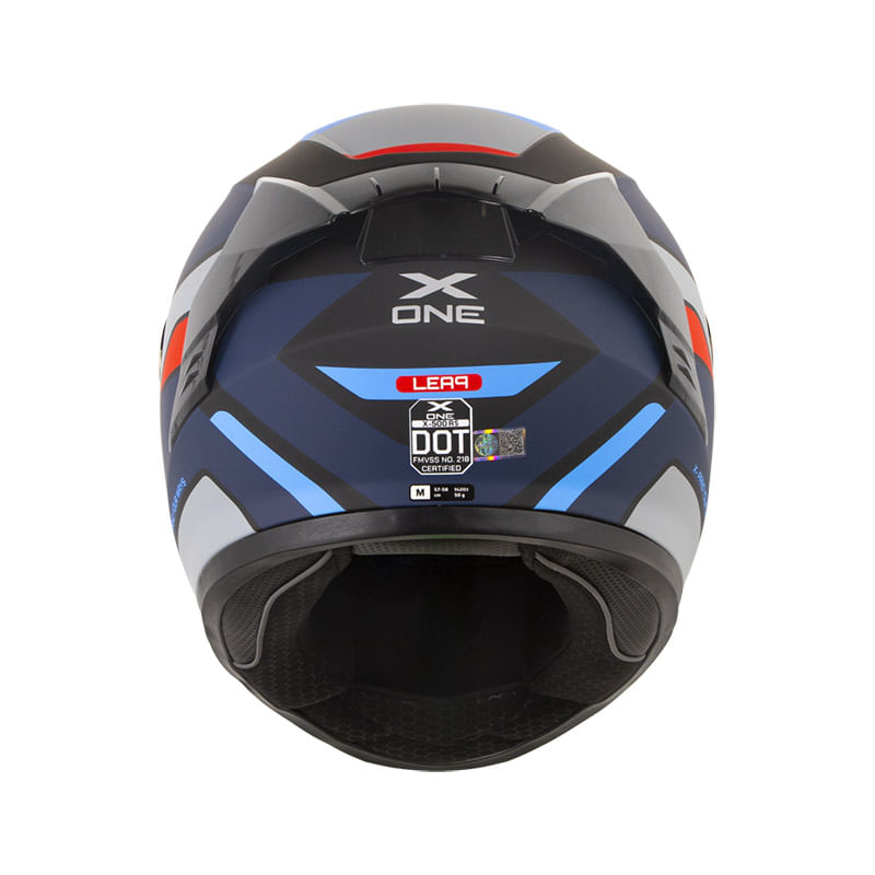 casco-integral-x-one-x-500-rs-leap-negro-azul-oscuro-humo-claro-iridium-azul