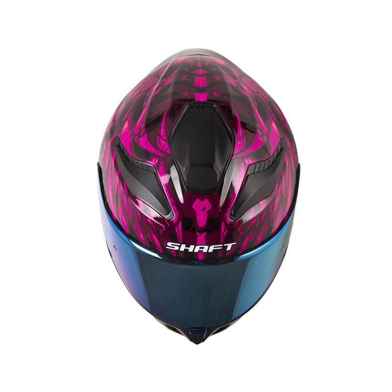 casco-integral-shaft-sh-584-sp-skull-clad-negro-fucsia-humo-claro-iridium-azul