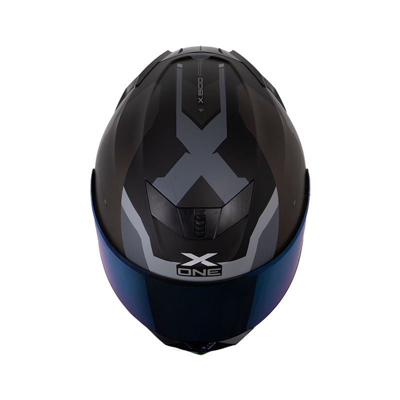 casco-integral-x-one-x-500-rs-prexo-negro-gris-oscuro-humo-claro-iridium-azul