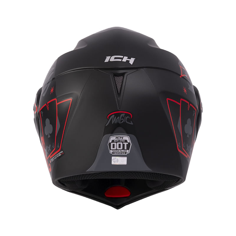 casco-abatible-ich-3110-magic-negro-gris-oscuro-rojo-humo