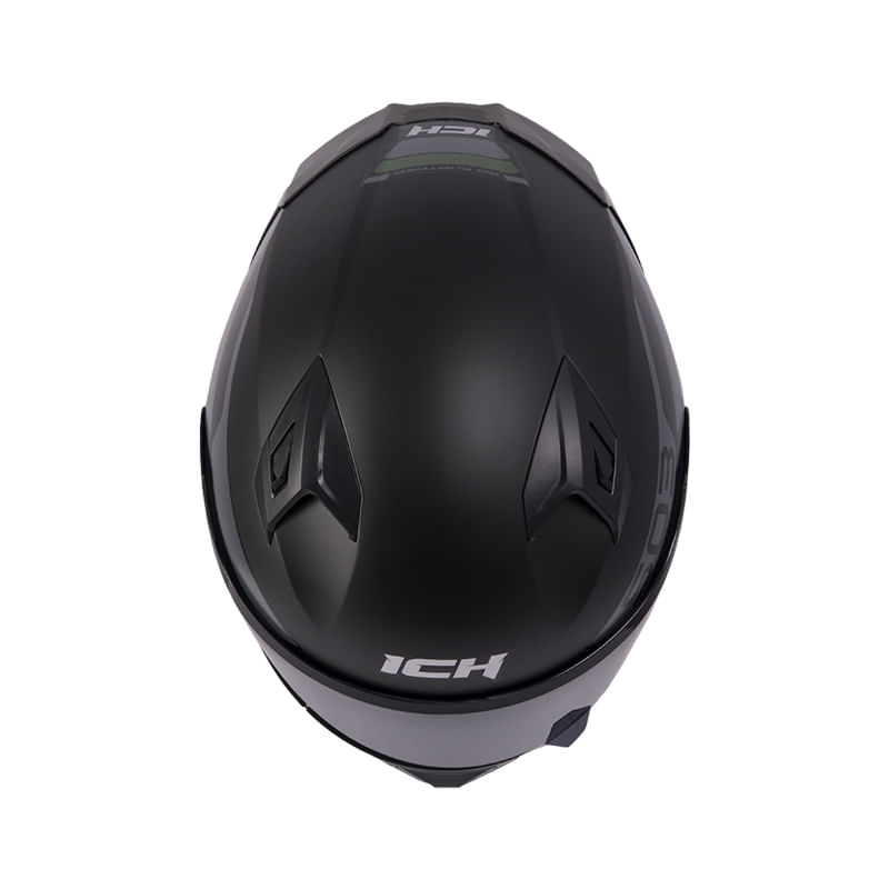 casco-integral-ich-503-bunch-negro-gris-oscuroverde-oscuro-humo