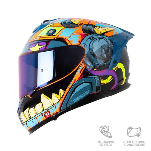 Casco SHAFT PRO SHPRO 610 DV EVO Cyberpunk