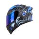 Negro / Azul Metalico