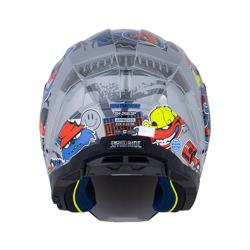 casco-abierto-shaft-sh-246-sp-new-stickers-gris-azul-humo-claro-iridium-azul
