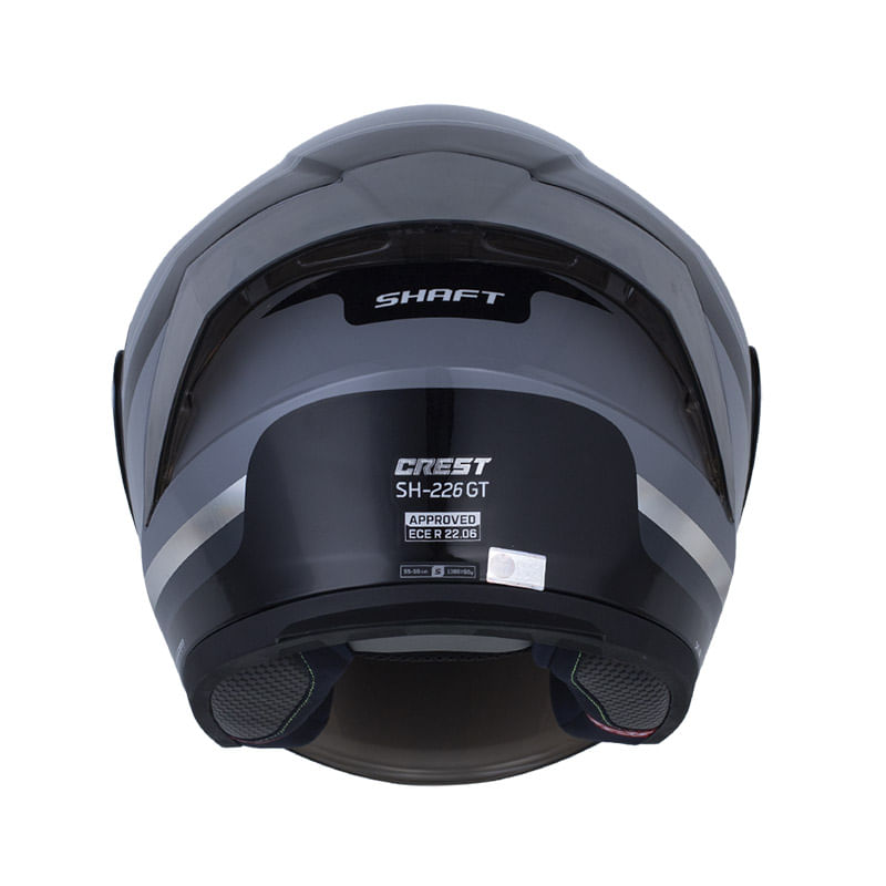 casco-abierto-shaft-sh-226-gt-crest-gris-oscuro-holografico-plateado-humo-claro-iridium-plateado