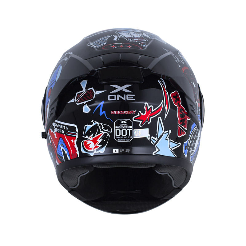 casco-abatible-x-one-x-3000rs-discovery-negro-rojo-humo-claro-iridium-azul