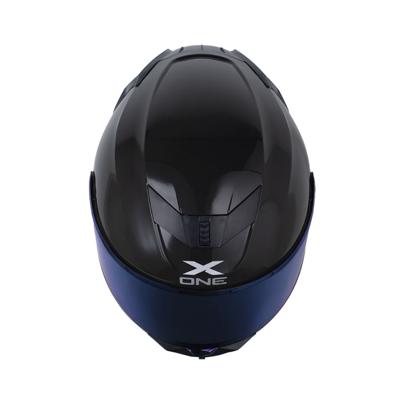 casco-integral-x-one-x-500-rs-solid-gris-oscuro-plateado-humo-claro-iridium-azul
