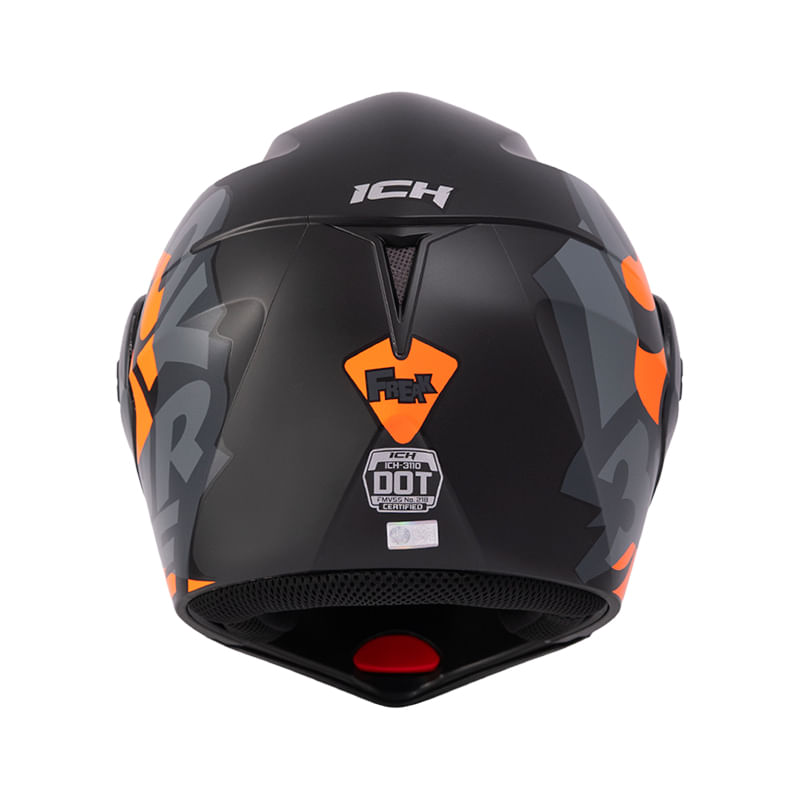 casco-abatible-ich-3110-freak-negro-gris-oscuronaranja-neon-humo