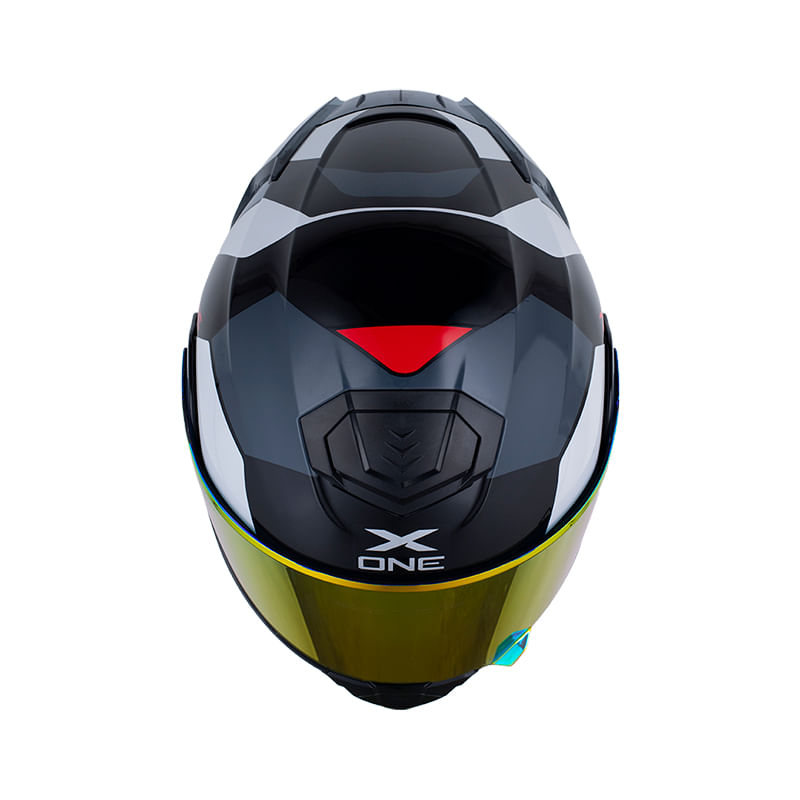 casco-abatible-x-one-x-3000rs-aiwe-negro-gris-oscuro-humo-iridium-rojo
