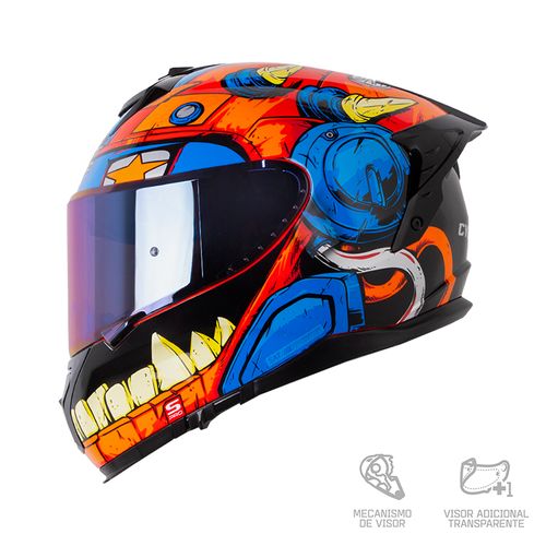 Casco SHAFT PRO SHPRO 610 DV EVO Cyberpunk
