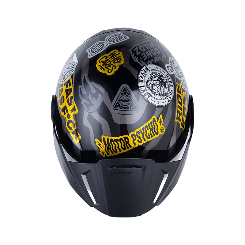 casco-abierto-shaft-sh-212-paste-negro-holografico-dorado-humo-iridium-dorado